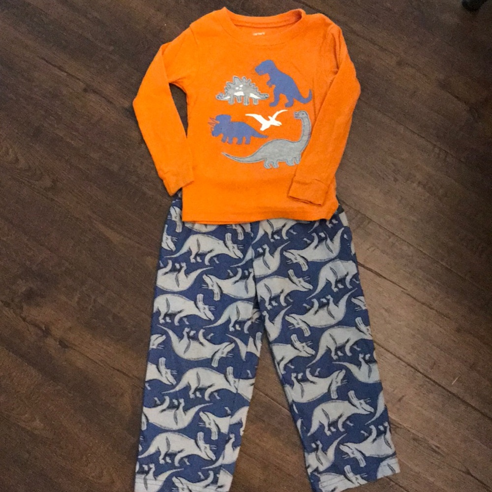Carters dinosaur pajamas